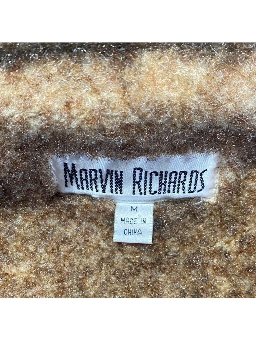 Marvin Richards Denim Jacket with Brown Lining - Picture 10 of 14